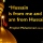 Quote about Imam Hussain